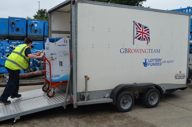 GB ROWING Andrews Air Conditioning help GB Rowing Team prepare for competition