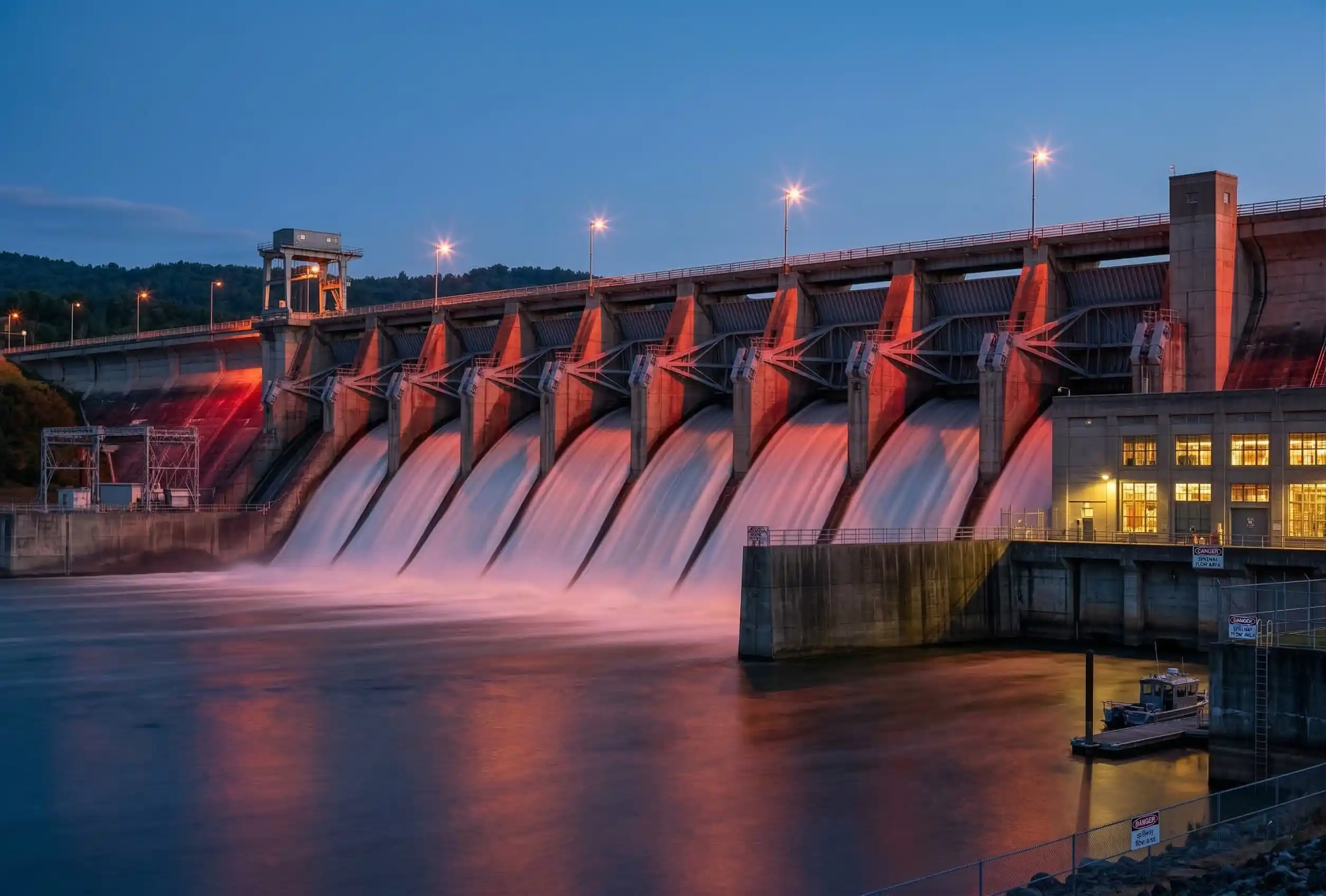 ventilation hire solution at a hydroelectric power plant