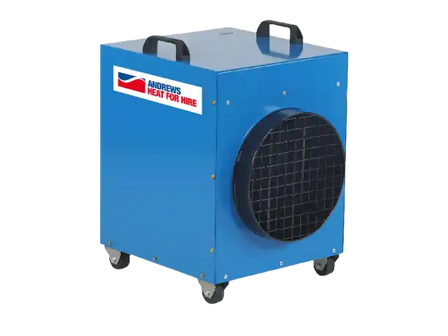DE95 electric blower heater for warehouses and industrial heating