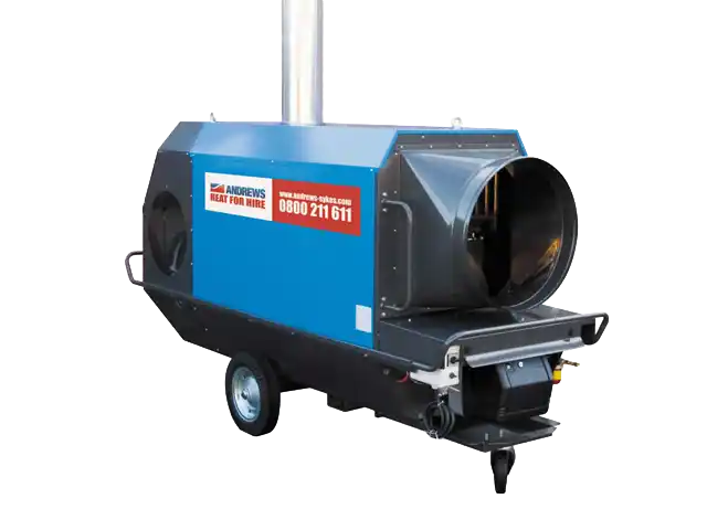 FH185 indirect oil-fired heater for large industrial heating applications