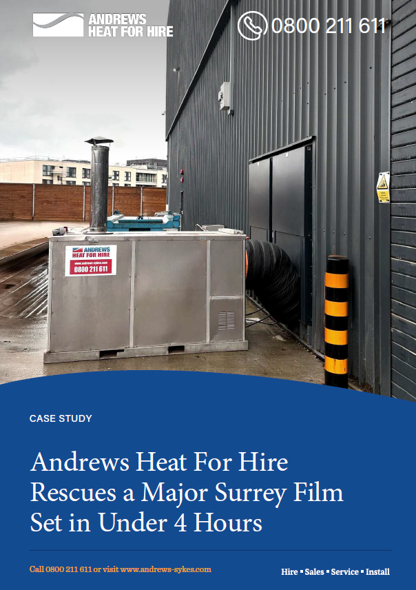 Case Study: Andrews Heat For Hire Rescues a Major Surrey Film Set In Under 4 Hours