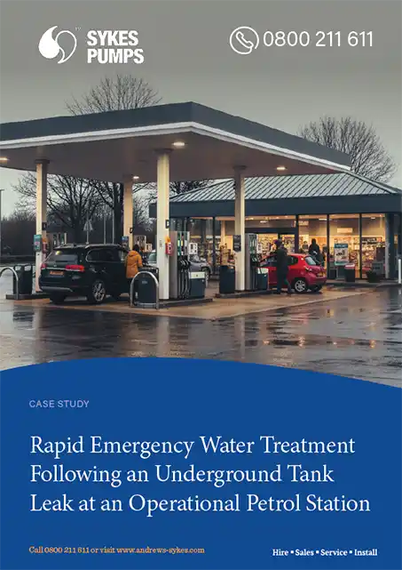 Case Study: Rapid Emergency Water Treatment Following an Underground Tank Leak at an Operational Petrol Station