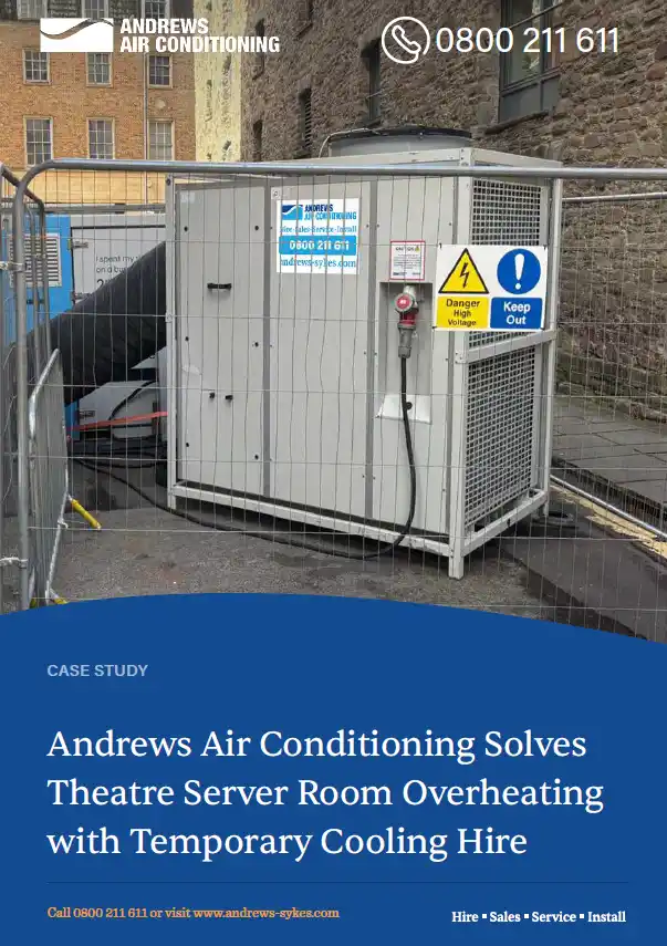 1st Page AC Solves Theatre Server Room Overheating