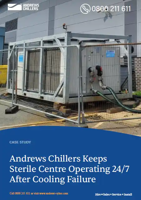 Case Study First Page Andrews Chillers Keeps Sterile Centre Operating