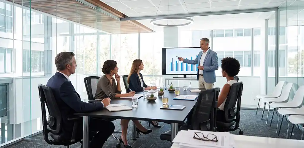 Air conditioning in offices supporting employee comfort and productivity