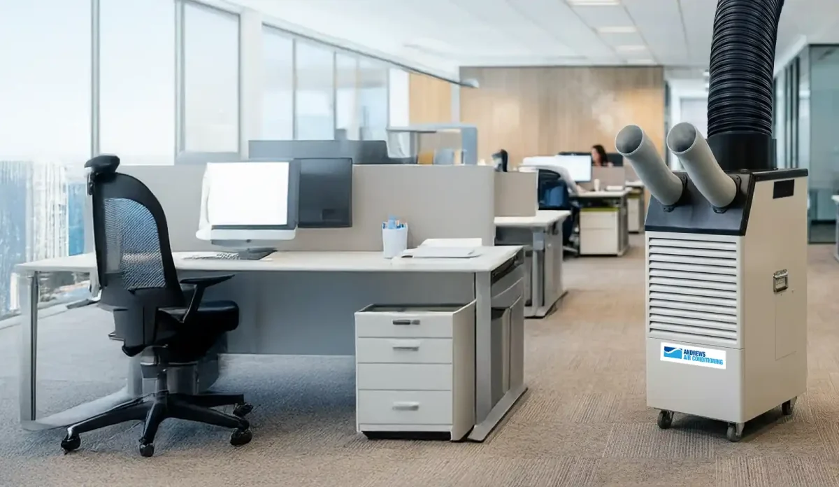 ET25 HP portable air conditioner in office ET25 HP portable air conditioner in office