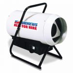 G30 DV direct fired portable gas heater
