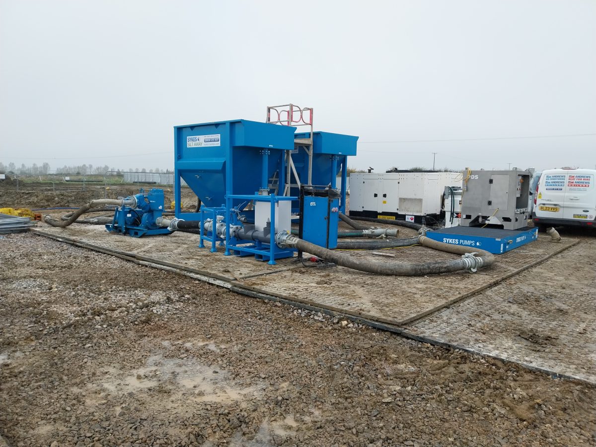 20241031_135340 Sykes Pumps Assists in Dewatering Operations for New South East Reservoir Construction